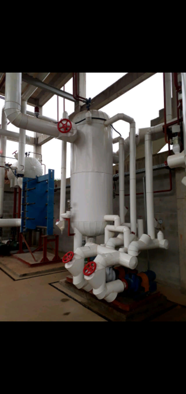 HVAC Copper Piping Network